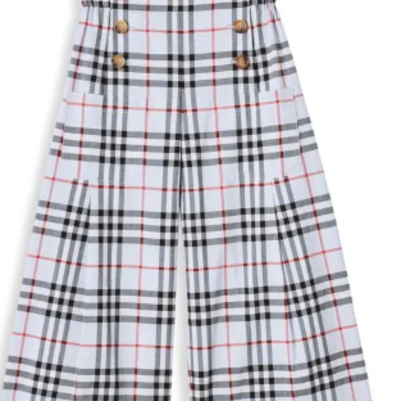 burberry girls wide leg trouser - size 8